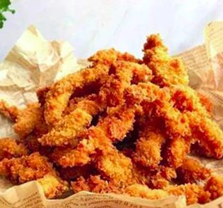 Tiras De Pollo Frito