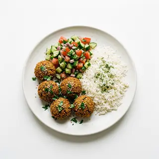 11 - Menú Plato Falafel