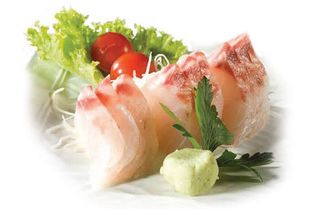 78. Sashimi di branzino - 6 pezzi