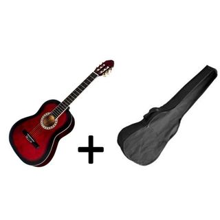 Set Chitara Clasica Rapsodia Reghin Red cu Husa