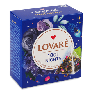 Чай чорний та зелений Lovare 1001 Nights (15*2г)