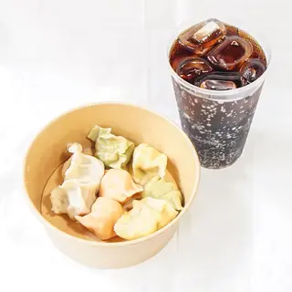 Menù ravioli e bibita