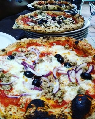 Pizza Roja Pasquina  (30 cm.)