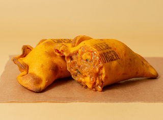 Empanada Cheeseburger Vegana
