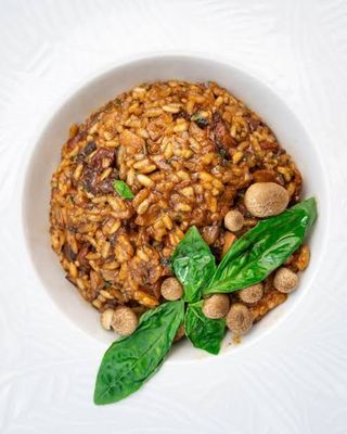 Rižoto sa šumskim pečurkama