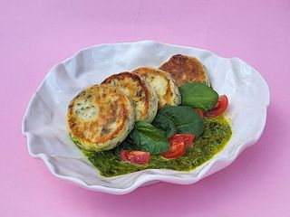 Солоні сирники зі шпинатом (350g)