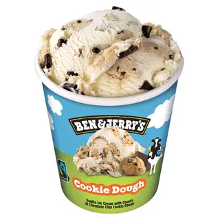 Helado de Vainilla con Cookies Grande