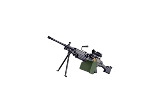 იარაღი M249 ტყვიებით