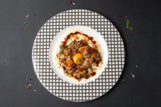 Hongos Con Foie