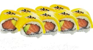 Uramaki Salmón Mango Roll (8 Pzs.)