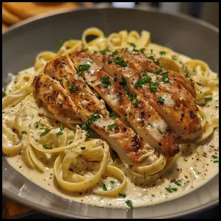 Fettuccine Alfredo Chicken