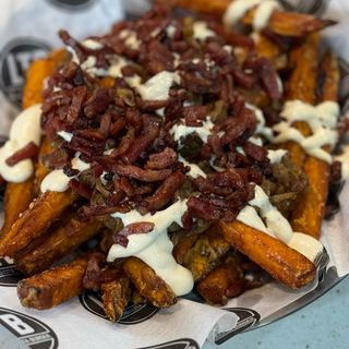 Boniatos fritos "Oklahoma"