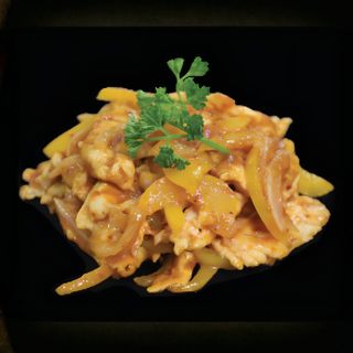 126. Pollo salsa gonbao