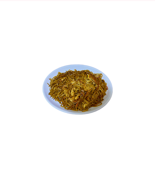 Tallarines fritos chinos con pollo