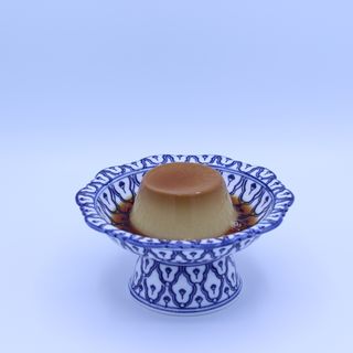 Flan De Té Verde