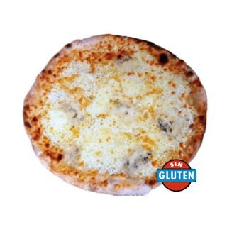 PIZZA 4 FORMAGGI SIN GLUTEN