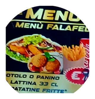 Menu falafel