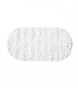 (191362) Prostirka za kadu antislip 69x35cm bijela 01210042