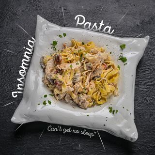 Паста с пиле и гъби (280г)