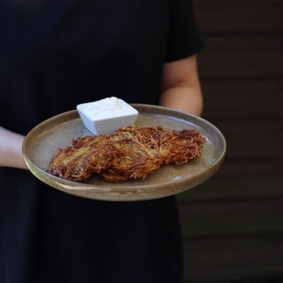 Placki ziemniaczane ze śmietaną