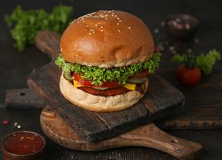 BBQ բուրգեր հավի մսով 410 գր