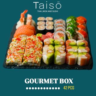 GOURMET BOX - 42PCS + Boisson