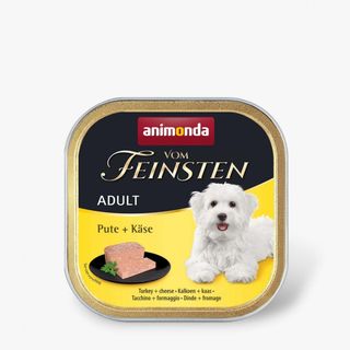 Корм Vom Feinsten Adult Turkey + Cheese д/соб з індичкою і сиром 150г
