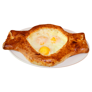 Աջարական խաչապուրի 3 ձվով և կրկնակի պանրով