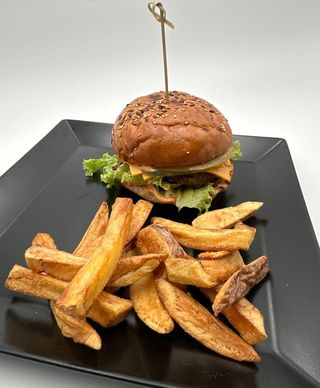 Burger vită + usturoi