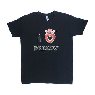 Tricou suvenir Brasov - Negru - M