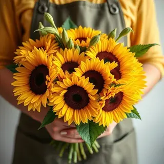 Ramo L  girasoles