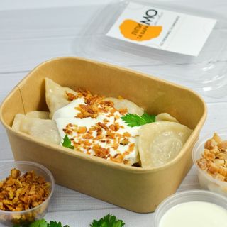 Вареники з картоплею (260/40г)