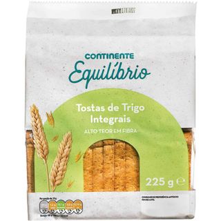 Tostas Integrais Balance Continent 2 x 112,5g - Saudáveis ​​e Crocantes
