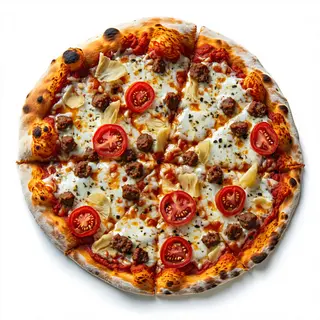Pizza salsiccia e patate