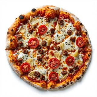 Pizza salsiccia e patate