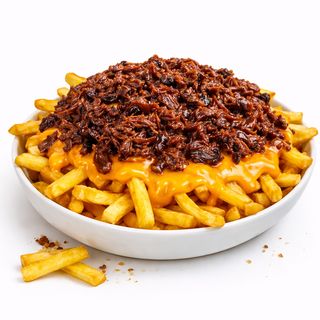 Patatas Cheddar&PulledPork