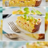 Запечени картофи с пиле (300г)