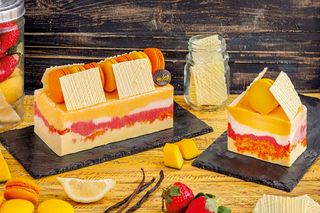 Tranche Sorbet Macarons