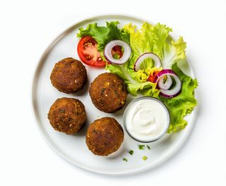 Falafel En Plato (4 Uds.)