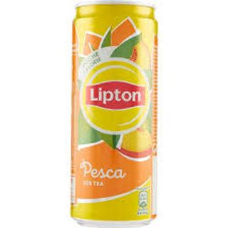 Tè alla pesca in lattina