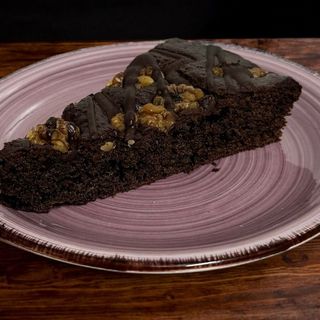 Tarta de brownie de chocolate