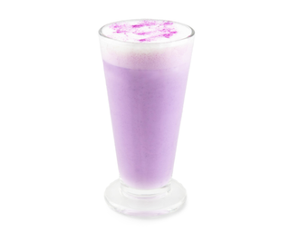 Latte Ube & berries