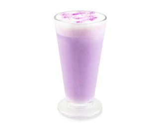 Latte Ube & berries