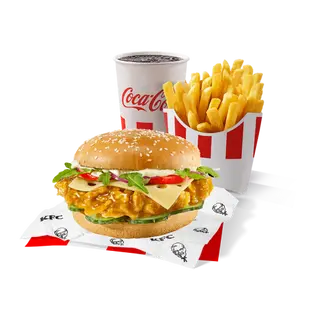 Meniu Golden Honey Burger nepicant