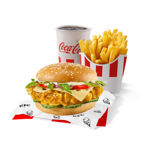 Meniu Golden Honey Burger nepicant