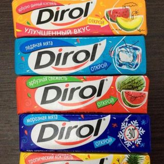 Жевательная резинка Dirol в ассортименте