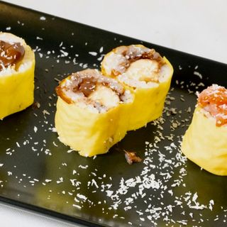 MAKI NUTELLA PLATANO/BANANA  (8 PCS)  D