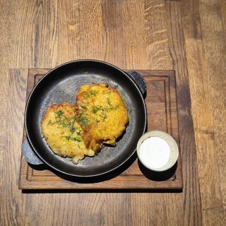 Деруни з м'ясом