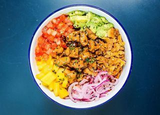 Poke Frango Teriyaki