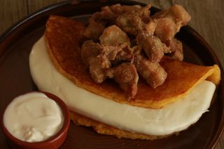 Cachapa de Cochino Frito